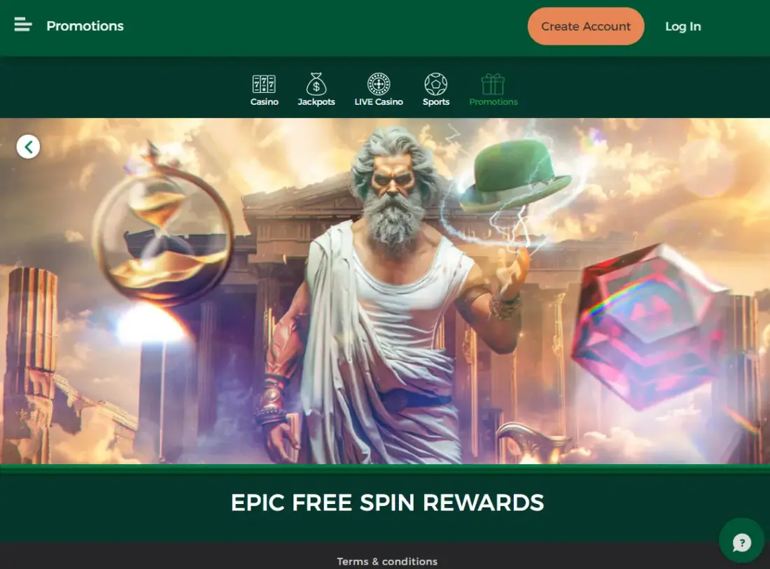 MrGreen Casino bonus