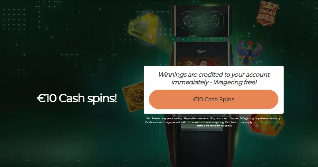 Mr Green free spins