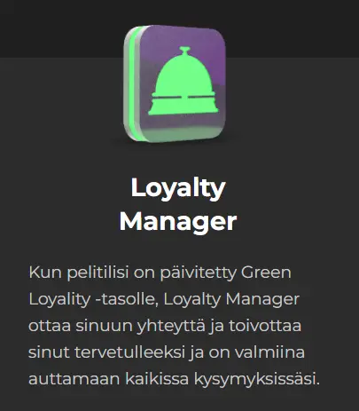 Johtaja varten MrGreen Loyalty